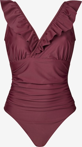 Crās Strój kąpielowy ' Agnecras ' w kolorze czerwony: przód