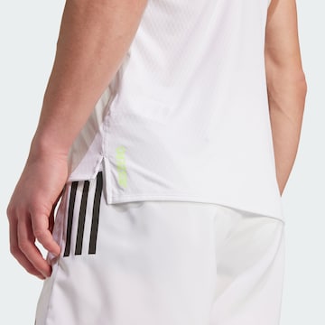 ADIDAS PERFORMANCE Functioneel shirt 'Adizero Archive' in Wit