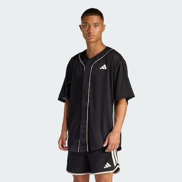 Fit confort Chemise fonctionnelle 'Stadium' ADIDAS SPORTSWEAR en noir : devant