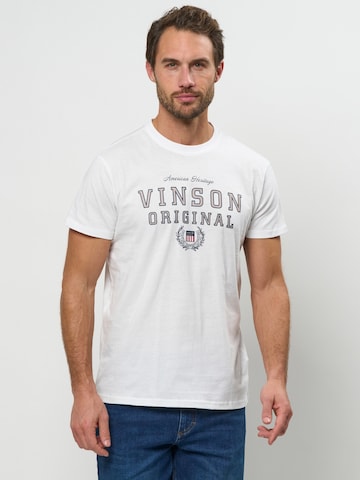 VINSON Regular fit Overhemd ' VMRazuel ' in Wit: voorkant