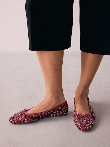 Next Ballerina 'Forever Comfort' i röd