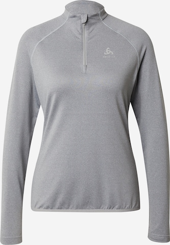 ODLO Athletic Sweatshirt 'Carve Light' in Grey: front