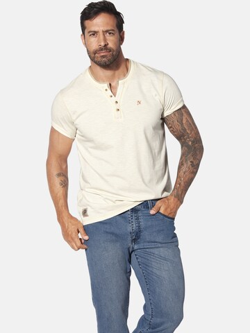 Jan Vanderstorm Shirt 'Thokhelm' in Weiß: Vorderseite