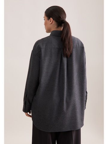 Chemisier SEIDENSTICKER en gris