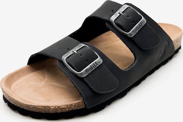 thies Mules 'thies 1856 ® Eco Bio Sandal' in Grey: front