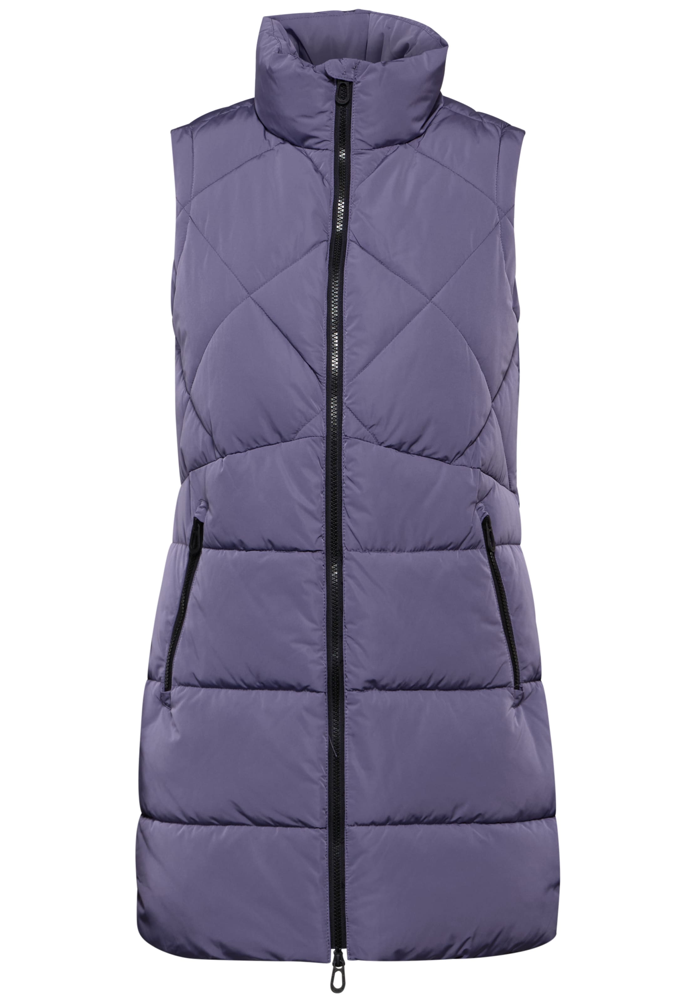 CECIL Vest in Purple: front
