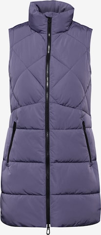 CECIL Lange Weste in Lila: Vorderseite