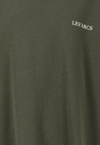 Les'Arcs Funktionsshirt 'Tynan' in Grün