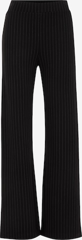 juoda WE Fashion Standartinis Kelnės: priekis