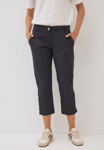 CECIL Slim fit Pants 'New York' in Grey: front