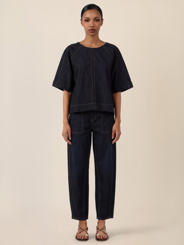 APART Blouse in Blue: front