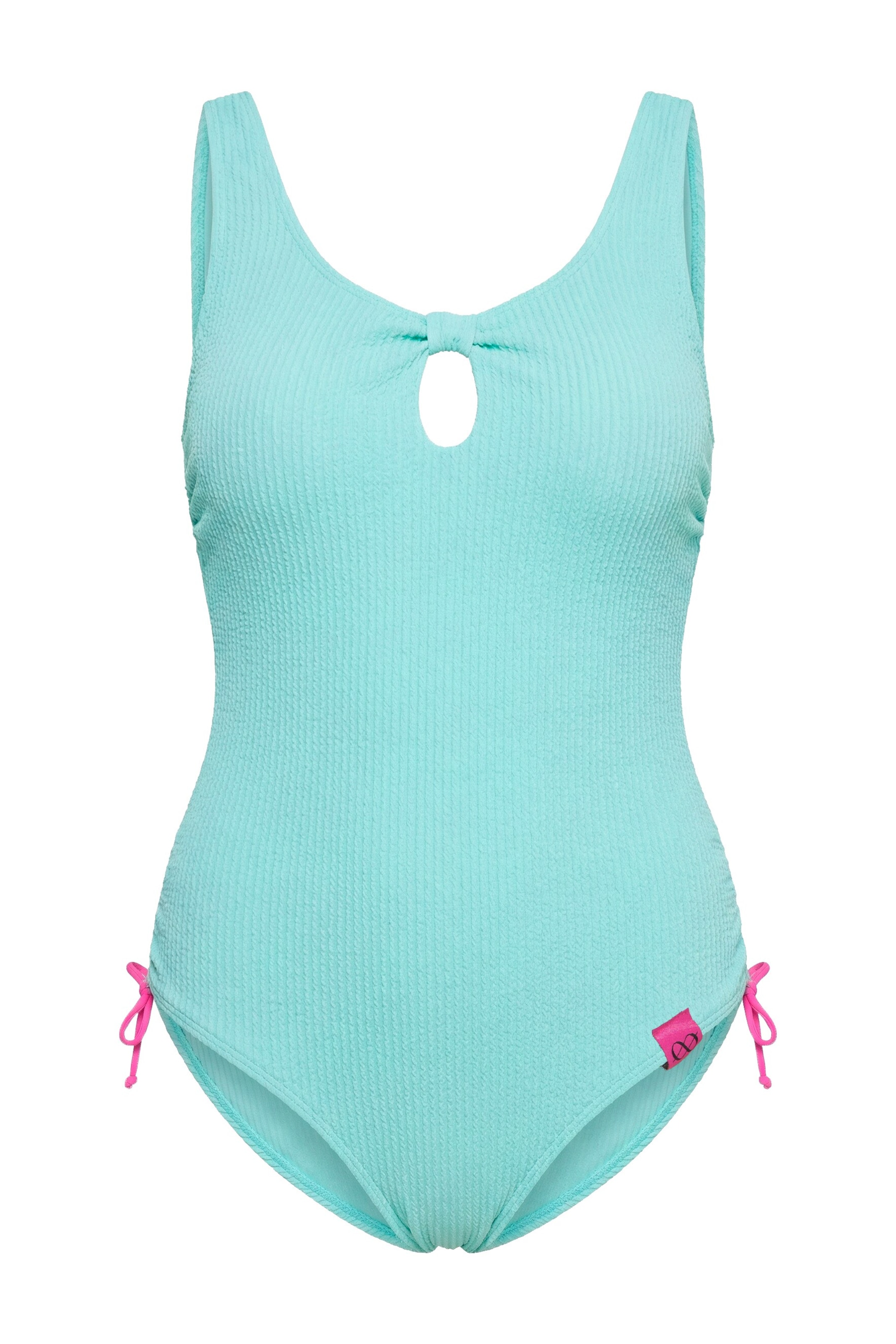 LAURASØN Bustier Badpak in Groen: voorkant