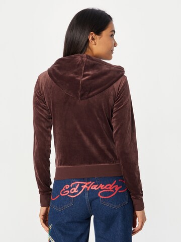 Veste de survêtement 'ROBERTSON' Juicy Couture en marron