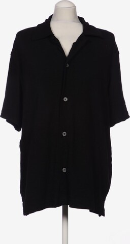 WEEKDAY Button Up Shirt in L in Black: front