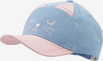 MAXIMO Beanie 'CAT' in Blue: front