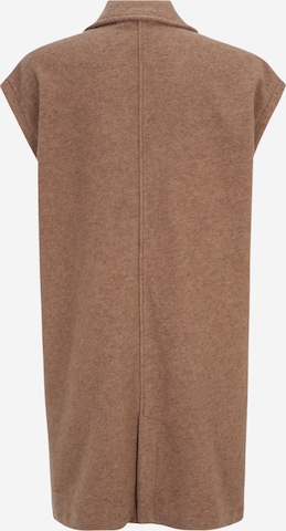 Fransa Curve Vest 'PEVA' in Brown