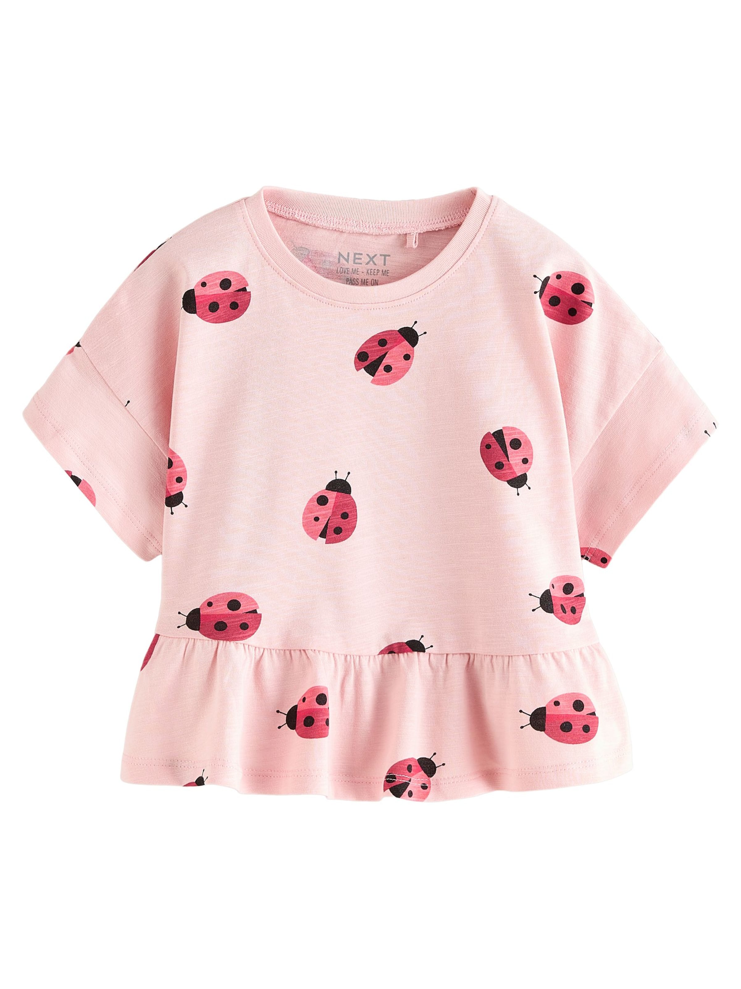 rozā Next T-Krekls: no priekšpuses