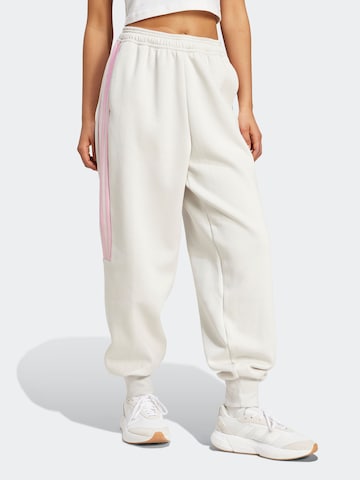 ADIDAS SPORTSWEARTapered Sportske hlače 'TIRO' - siva boja: prednji dio