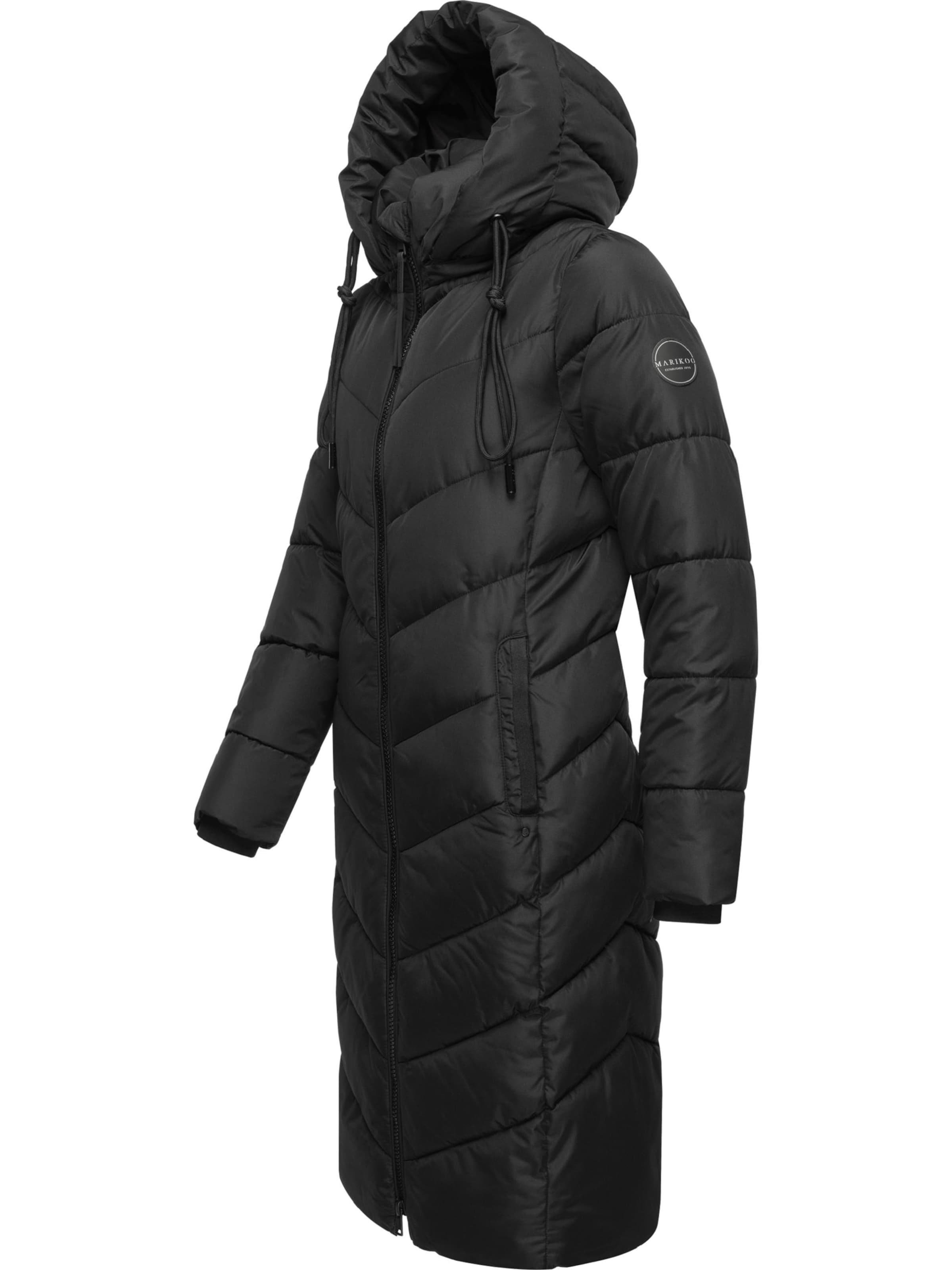 Manteau d’hiver 'Sahnekatzii XIV-1' MARIKOO en noir