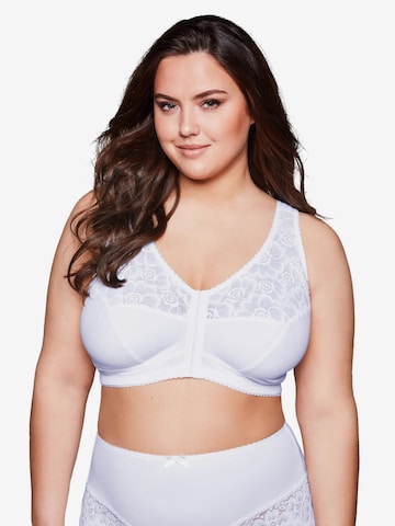 SHEEGO Bra in White: front