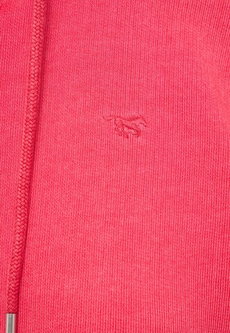 MUSTANG Sweat jacket 'Rochelle ' in Pink