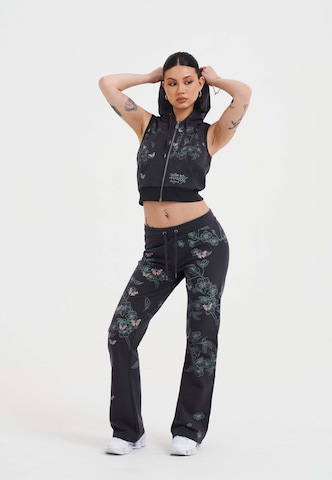 Ed Hardy Loosefit Nadrág 'True To My Love' - szürke