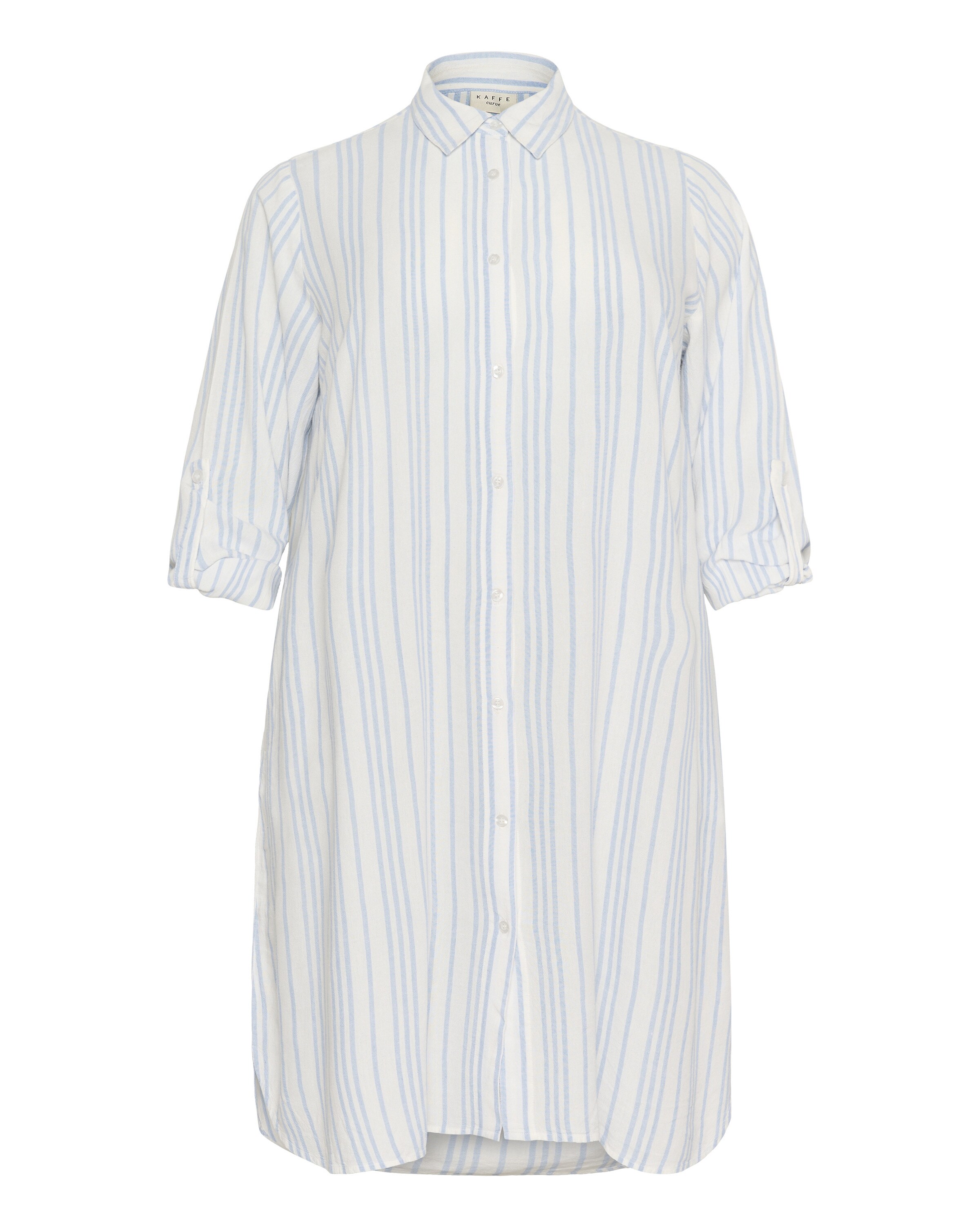 KAFFE CURVE Kjole 'Mille' i blandingsfarvet: forside