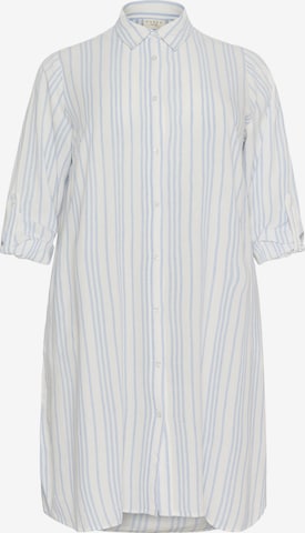 KAFFE CURVE Kleid 'Mille' in Blau: Vorderseite