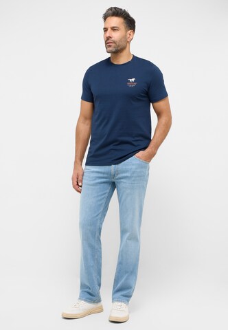 MUSTANG Loosefit Jeans in Blau