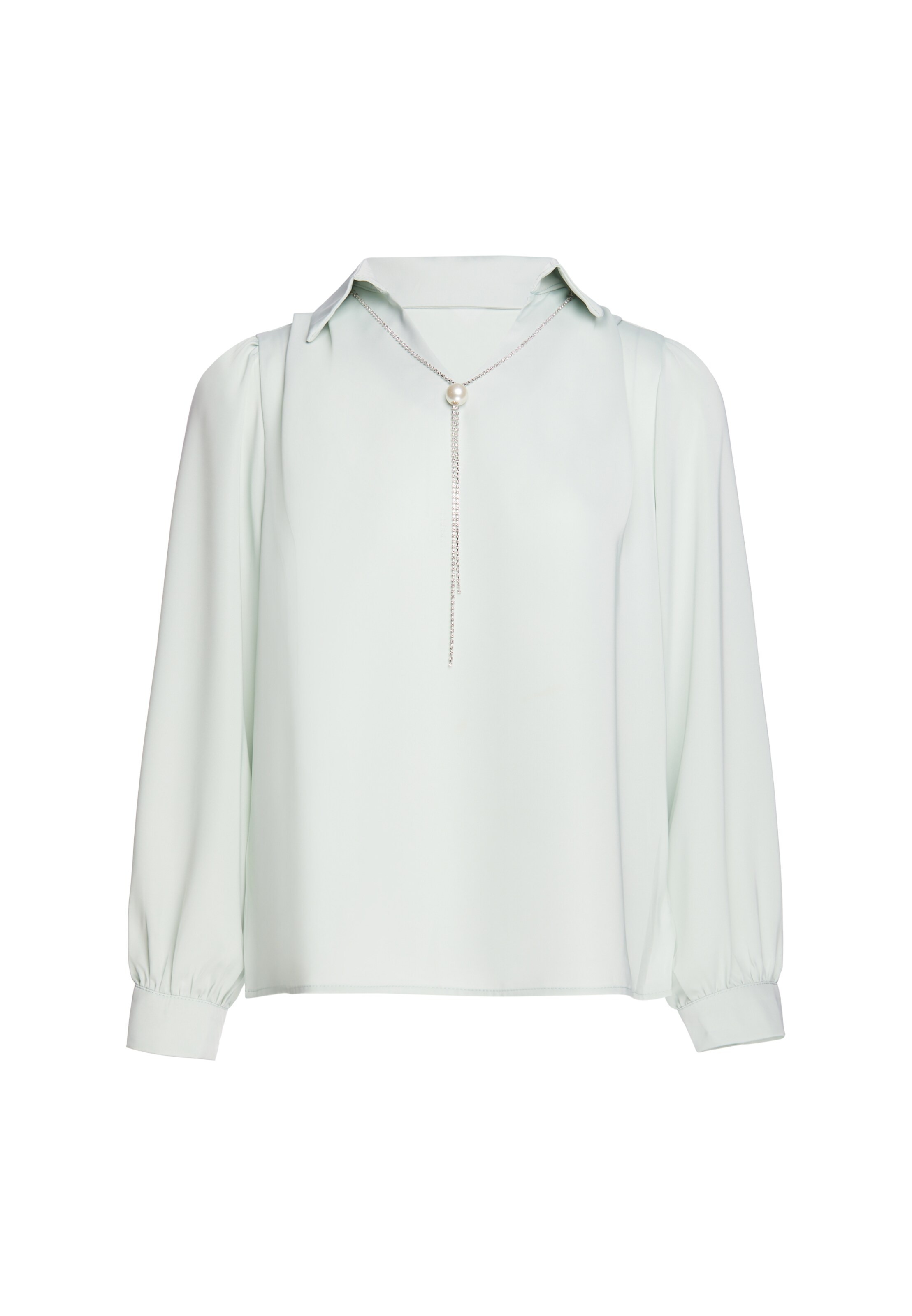 faina Blusa em S em verde, Vista do artigo