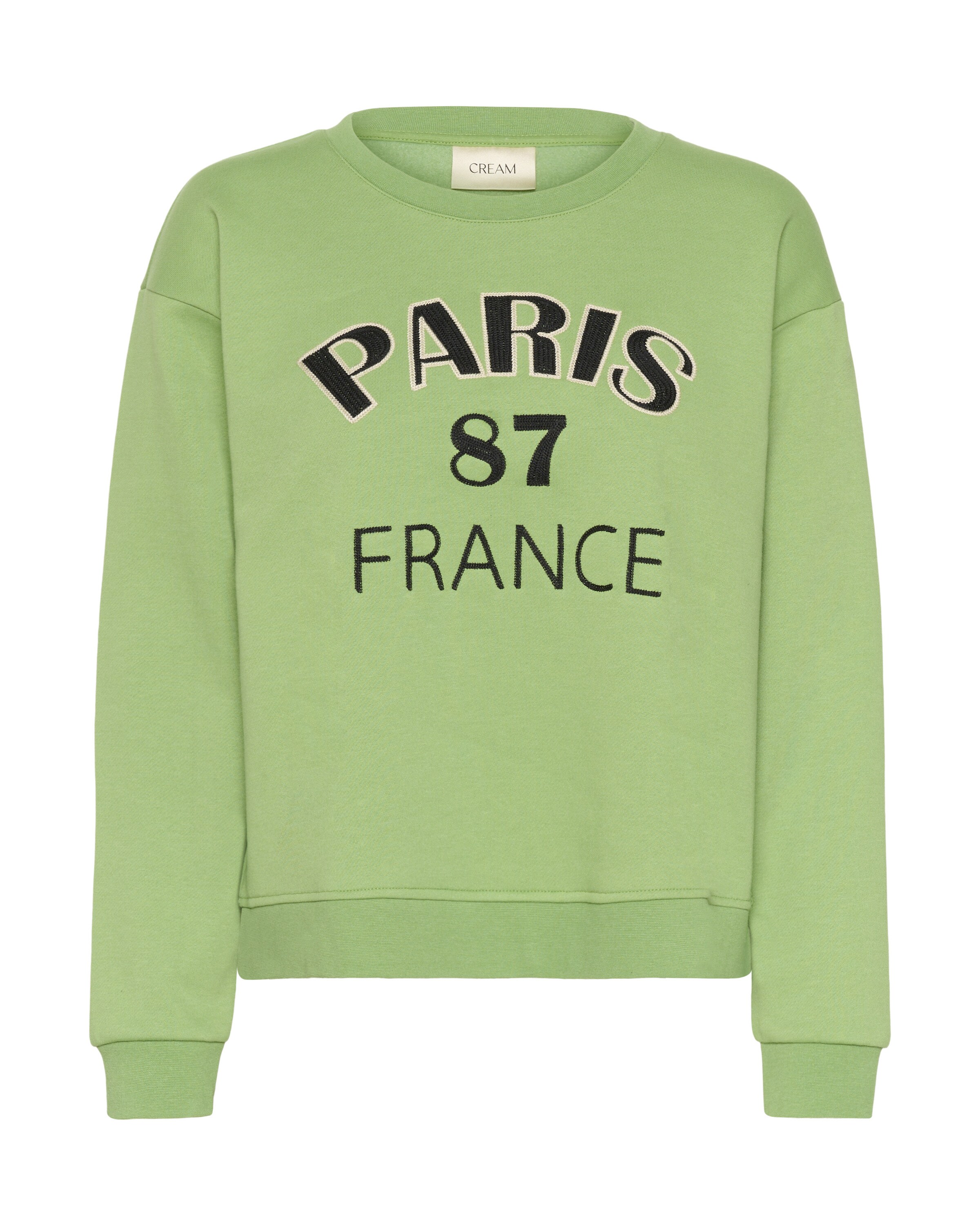 Cream Sweatshirt 'CRBisa' in Green: front