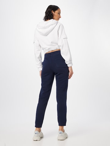 92 The Studio Tapered Broek in Blauw