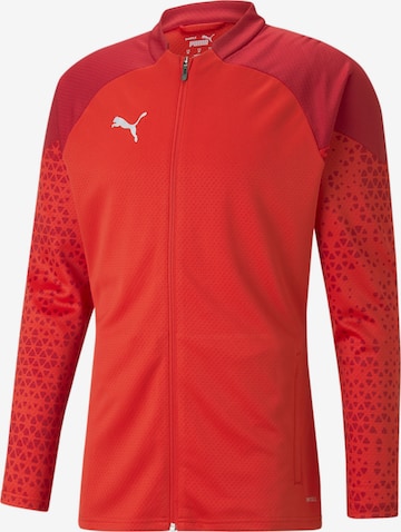 PUMA Trainingsjack in Rood: voorkant