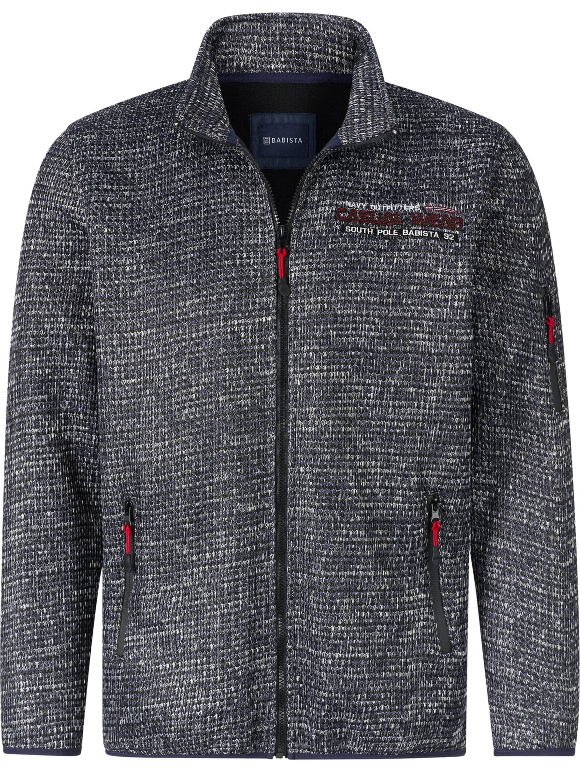 BABISTA Fleecejacke in Blau: Vorderseite