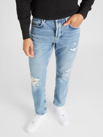 KARL LAGERFELD JEANS Tapered Jeans in Blue: front