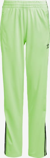 ADIDAS ORIGINALS Pantalon 'Firebird' en citron vert / noir, Vue avec produit