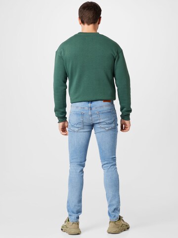 Coupe slim Jean 'Glenn' JACK & JONES en bleu