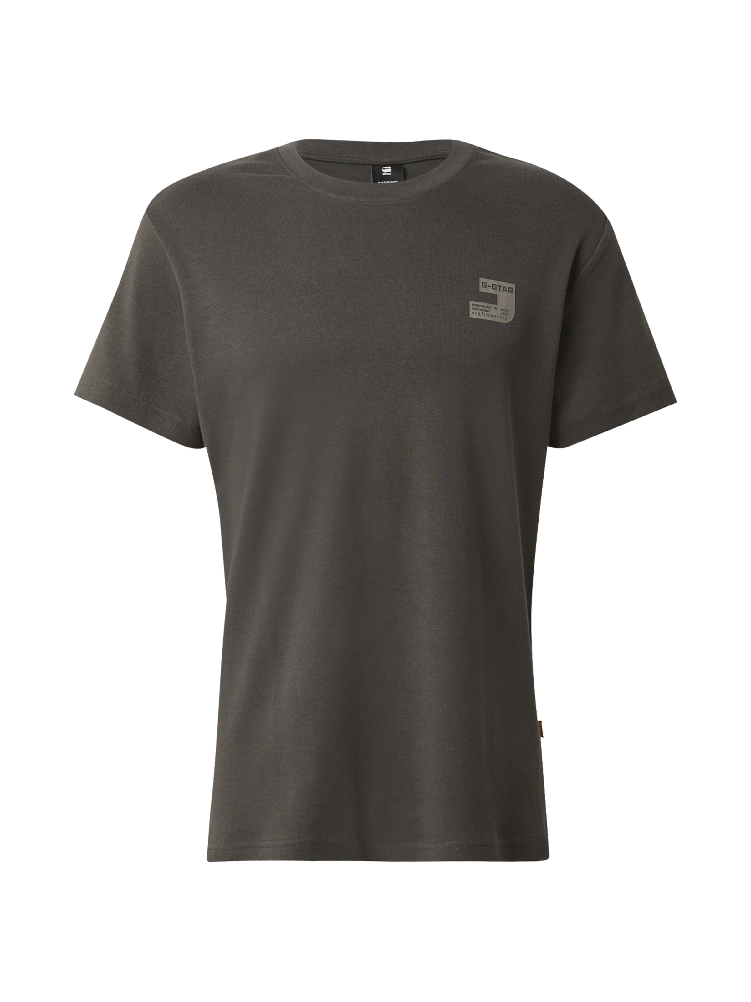 G-STAR Tričko – šedá: přední strana