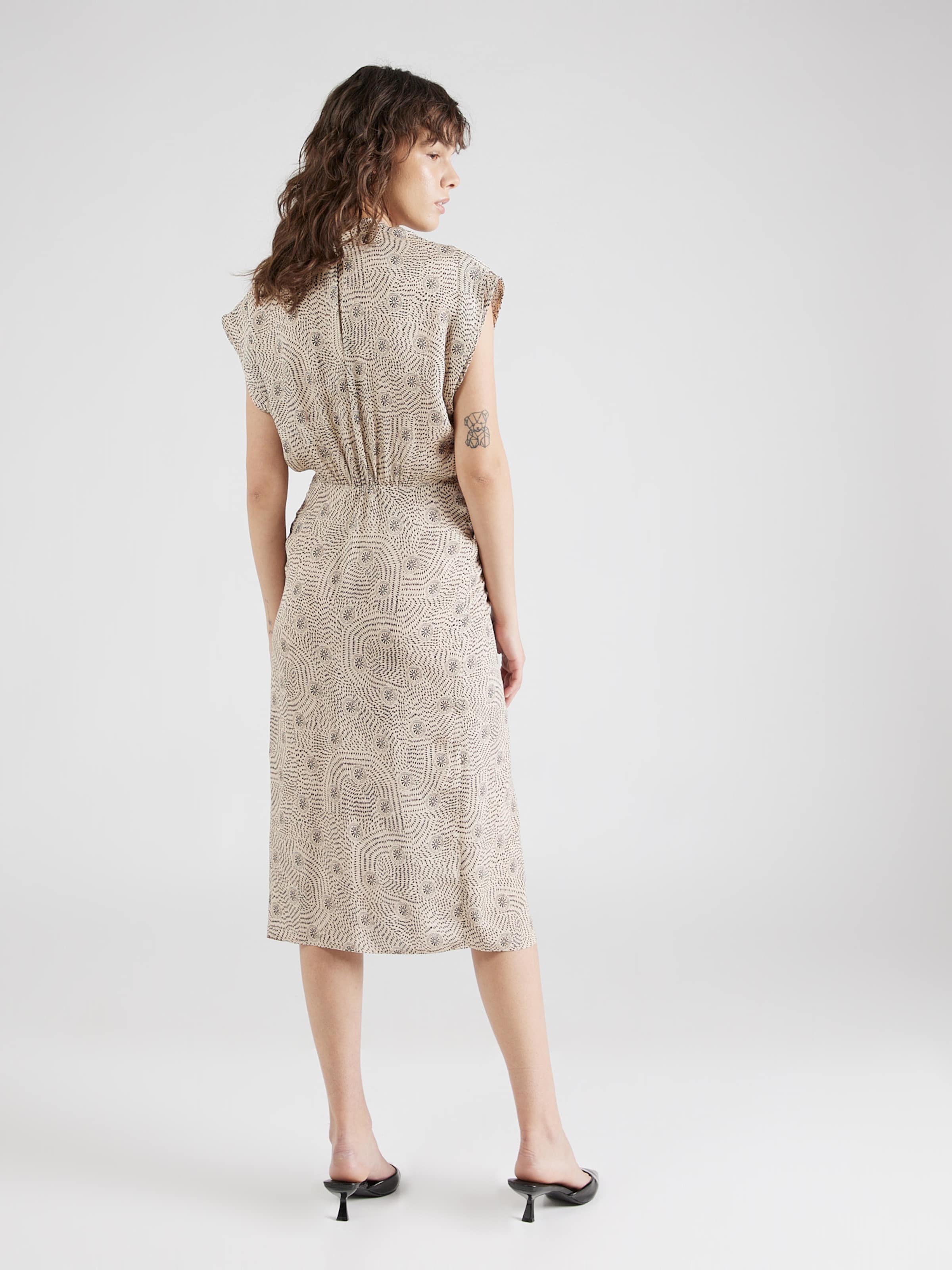 sessun Jurk Robes in Beige ABOUT YOU