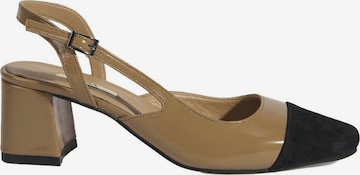 Desa Slingpumps in Mischfarben: Vorderseite