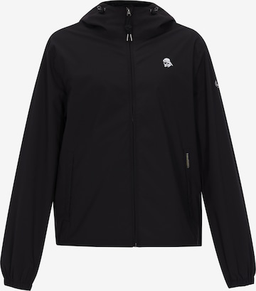 Veste fonctionnelle 'Functional' Schmuddelwedda en noir : devant