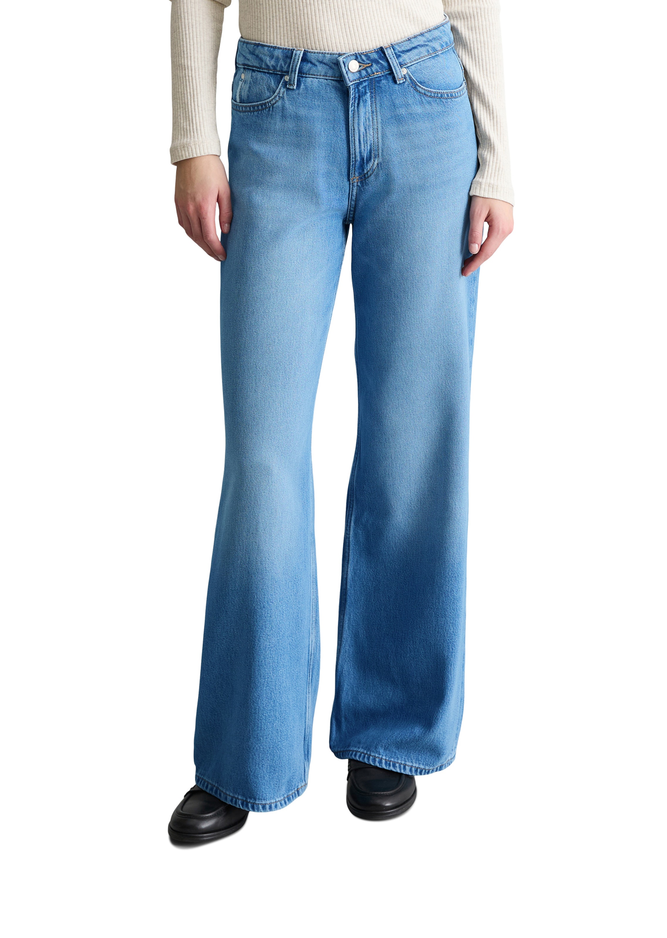 évasé Jean Marc O'Polo DENIM en bleu