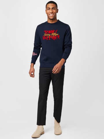 Sweat-shirt TOMMY HILFIGER en bleu