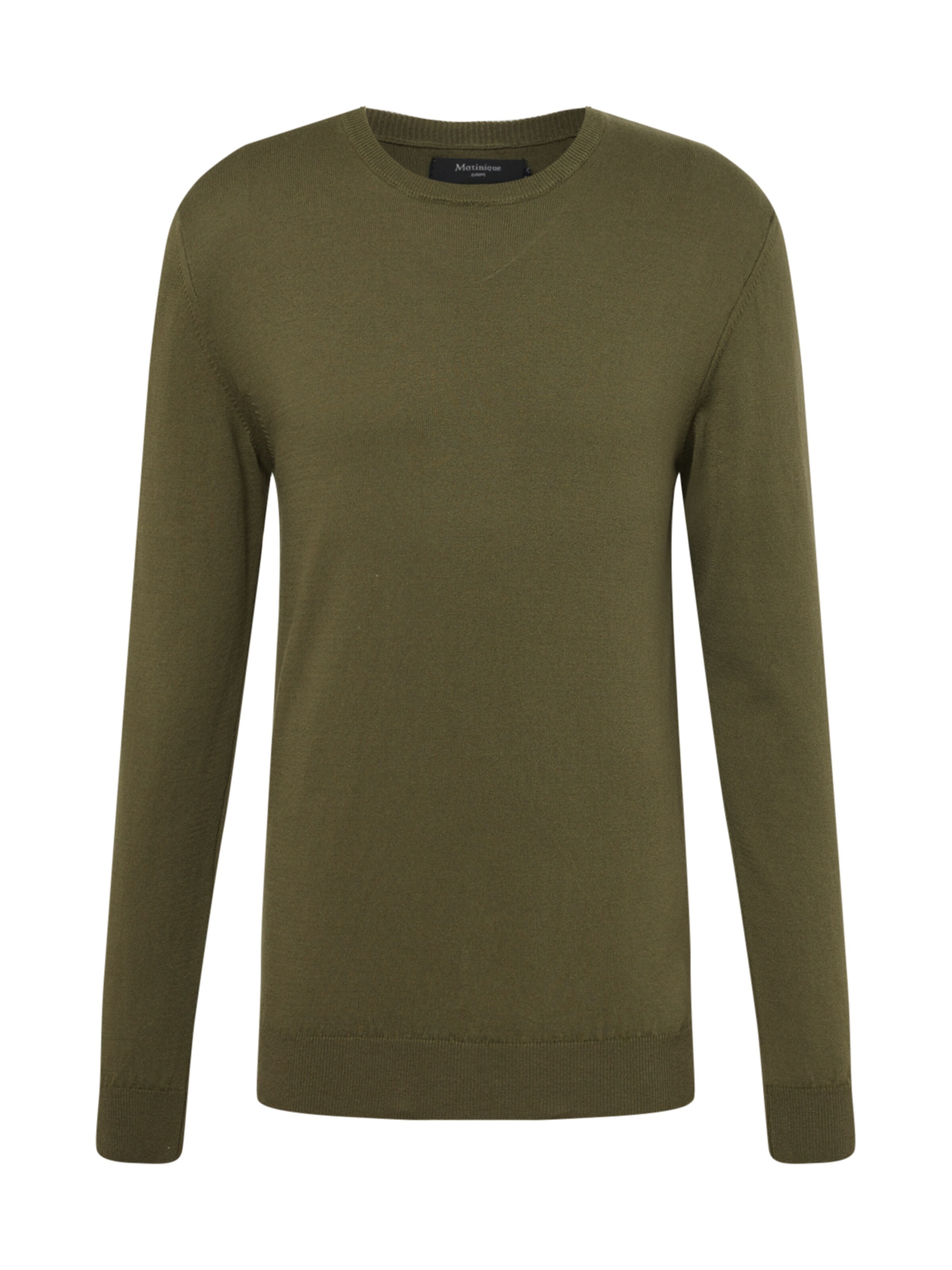 Matinique Pullover 'Jones' in Grün: Vorderseite