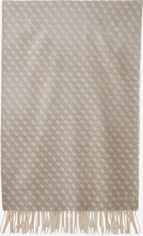 GUESS Oversize šál - Sivá: predná strana