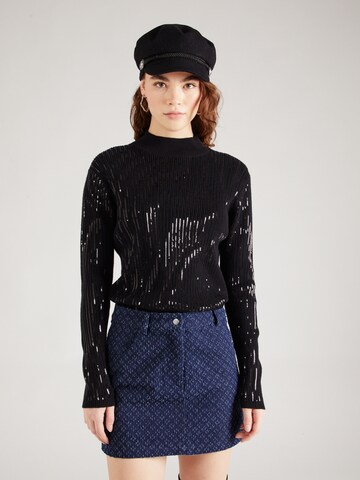 Pull-over 'VIVIAN' GUESS en noir : devant