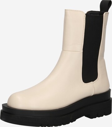 Gina Tricot Chelsea Boots 'Ally' in Beige: front
