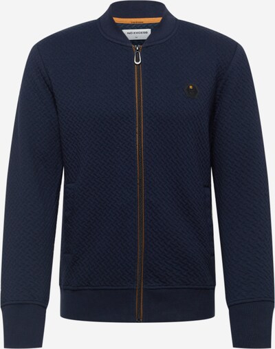 No Excess Sweatjacke in nachtblau, Produktansicht
