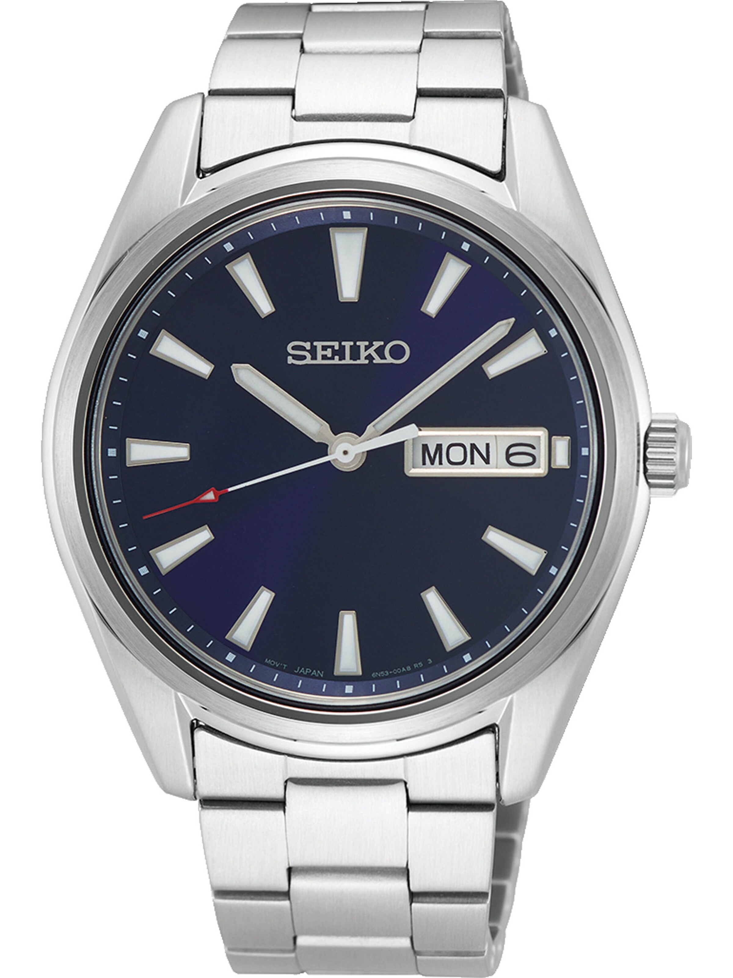 SEIKO Analog Watch in Silver: front