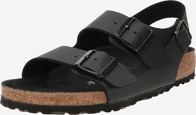 BIRKENSTOCK Sandalen 'Milano' in de kleur Zwart, Productweergave